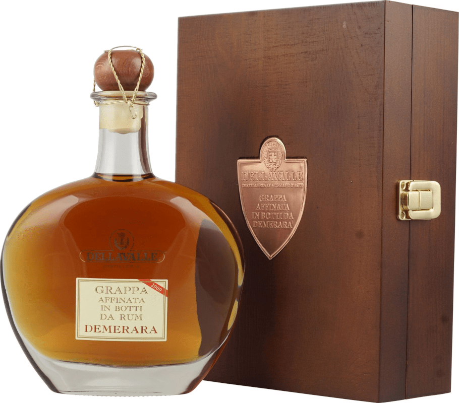 Grappa affinata in Botti da Demerara Rum 42%