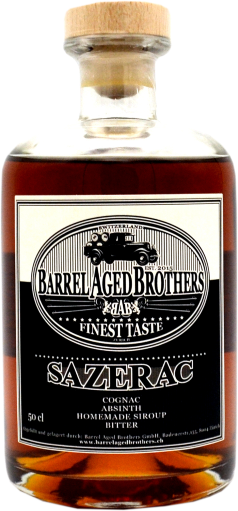 Barrel Aged Brothers Sazerac Cocktail 34.7%