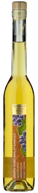 Urs Hecht  Merlot Ticino Tresterbrand Barrique 40%