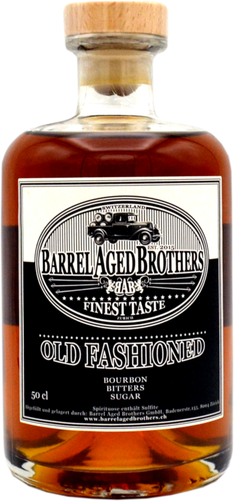 Barrel Aged Brothers Old Fashioned Cocktail 40.1%