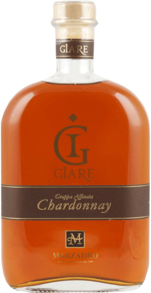 Grappa Marzadro Giare Chardonnay 45%