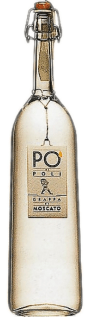 Grappa Poli Po di Morbida Moscato 40%