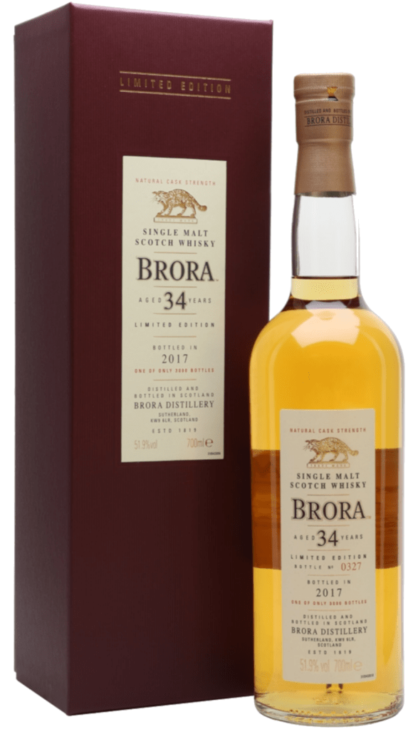 Brora 34 Years 2017 Release 51.9%