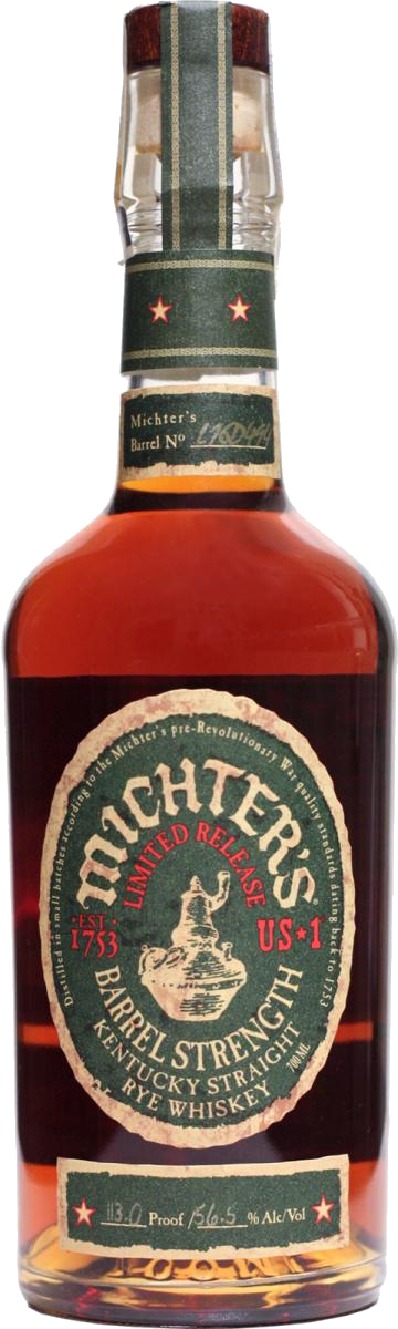 Michter`s Barrel Strenght Rye 55.2%