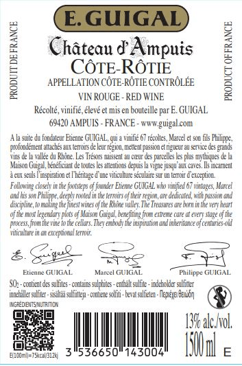 Côte Rôtie AC Château d'Ampuis
