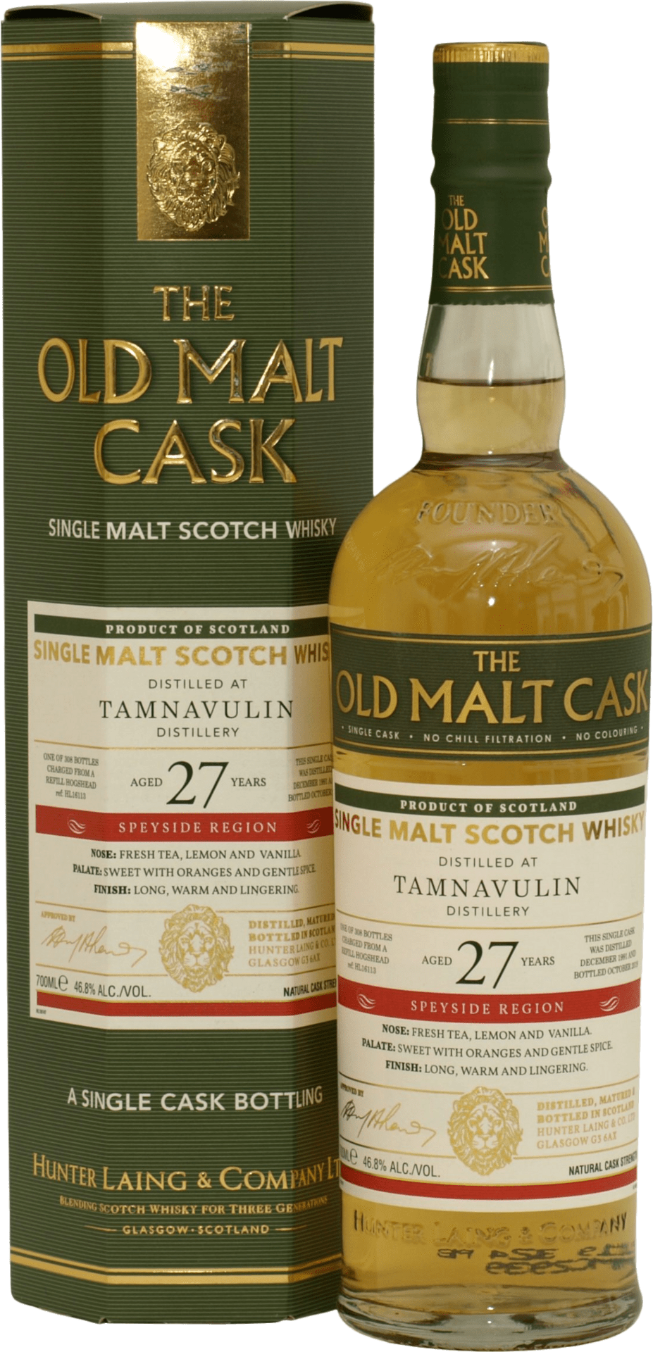 Old Malt Cask Tamnavulin 27y 46.8% 
