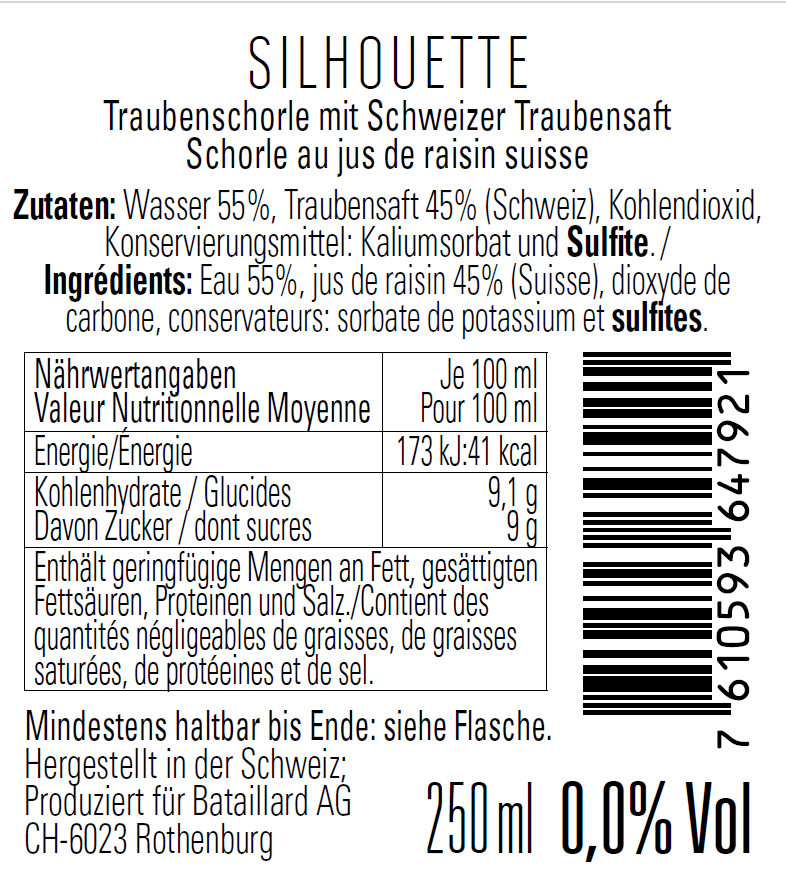 Traubenschorle 0,0% 