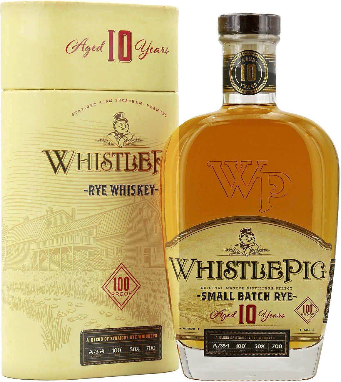 Whistlepig 10 Years Rye 50%