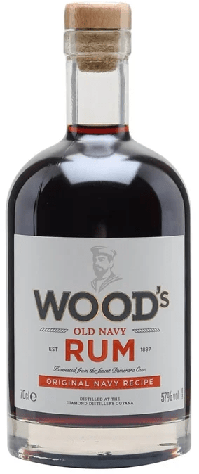 Wood's Old Navy Overproof Rum 57%