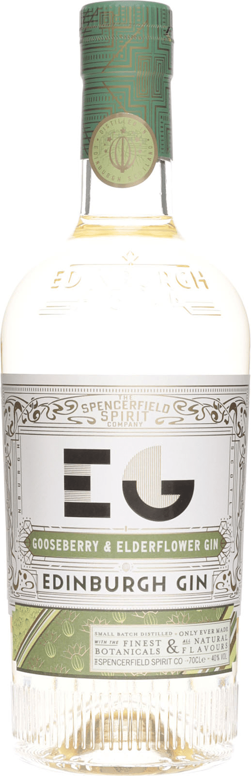 Edinburgh Gooseberry & Elderflower Gin 40%