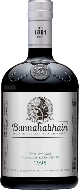 Bunnahabhain 1998 Calvados Cask Finish 49.7%