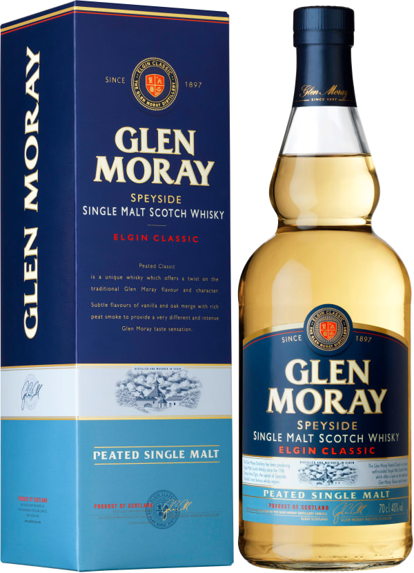 Glen Moray Peated Malt 40%