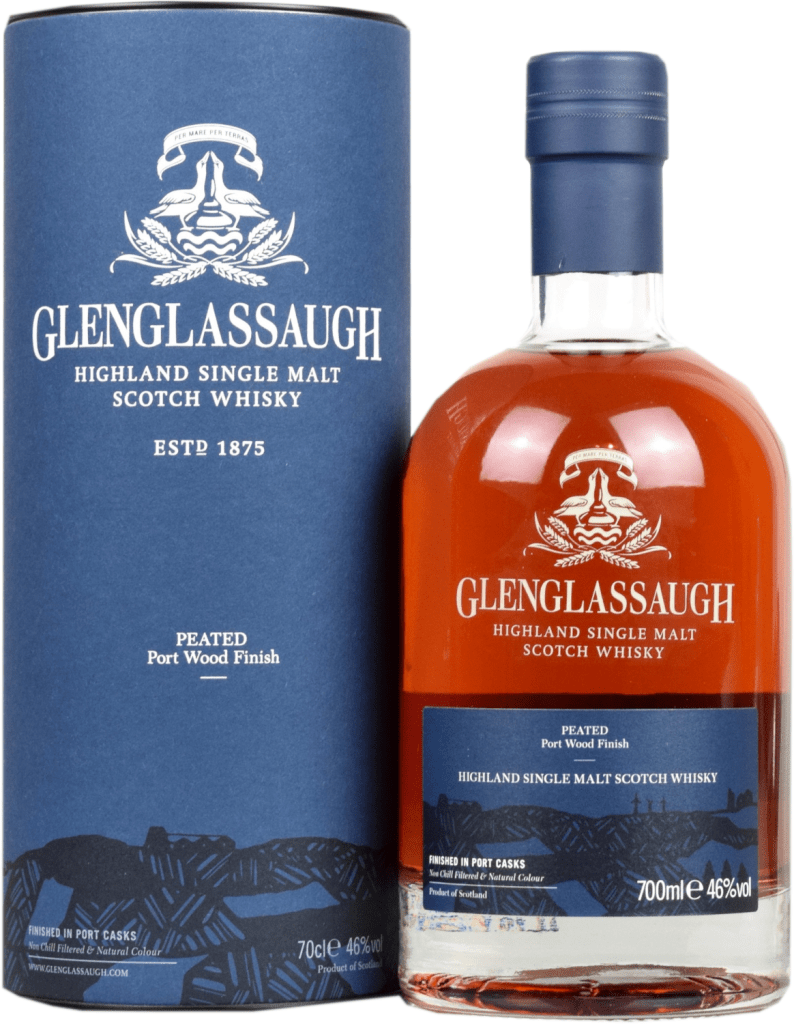Glenglassaugh Peated Port Wood Finish 46%