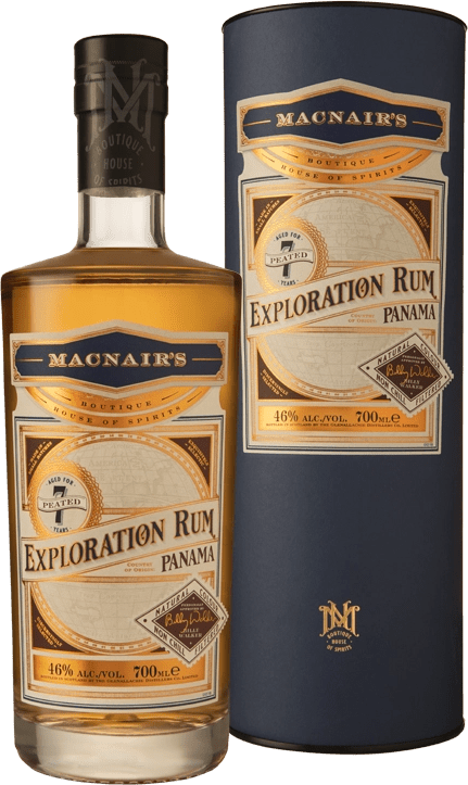 MacNair's Exploration Rum Panama 7y Peated 46%