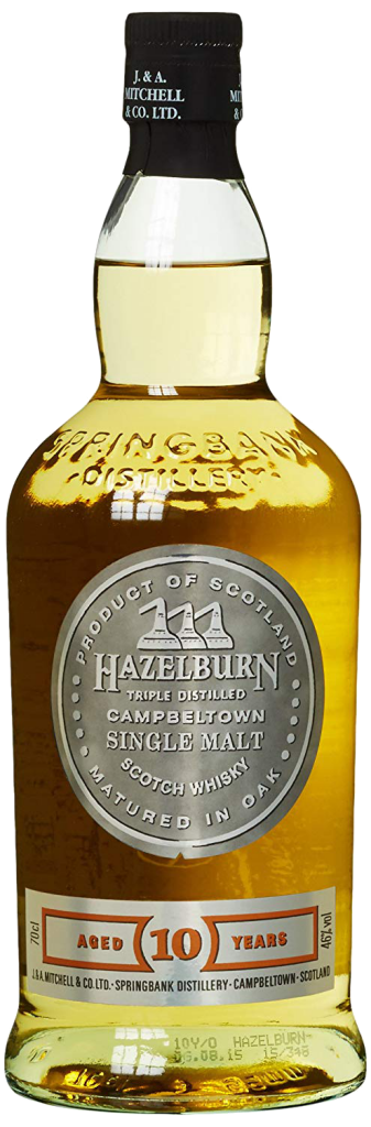 Hazelburn 10yo 46%