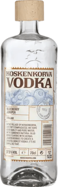 Koskenkorva Blueberry Juniper Vodka 37.5%