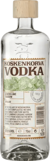 Koskenkorva Lemon Lime Yarrow Vodka 37.5%