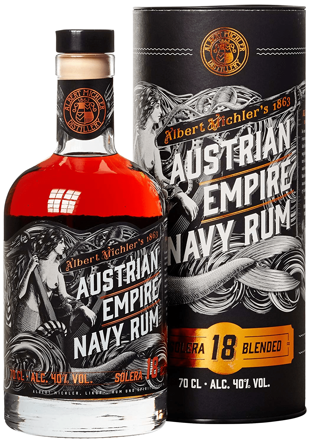 Austrian Empire Navy Solera 18yo 40%