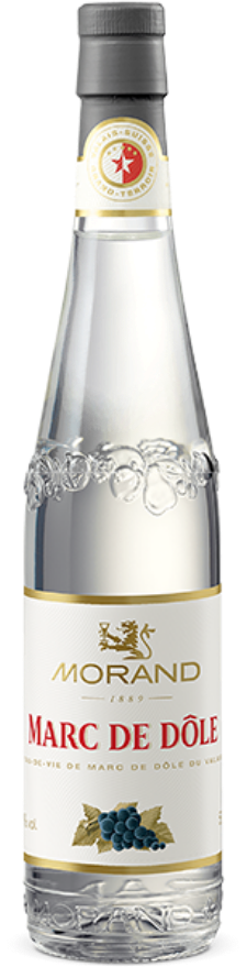 Morand Marc de Dôle du Valais Eau de Vie 43%