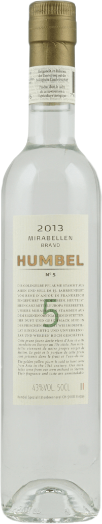 Humbel No. 5 Mirabelle Fruchtbrand 43%