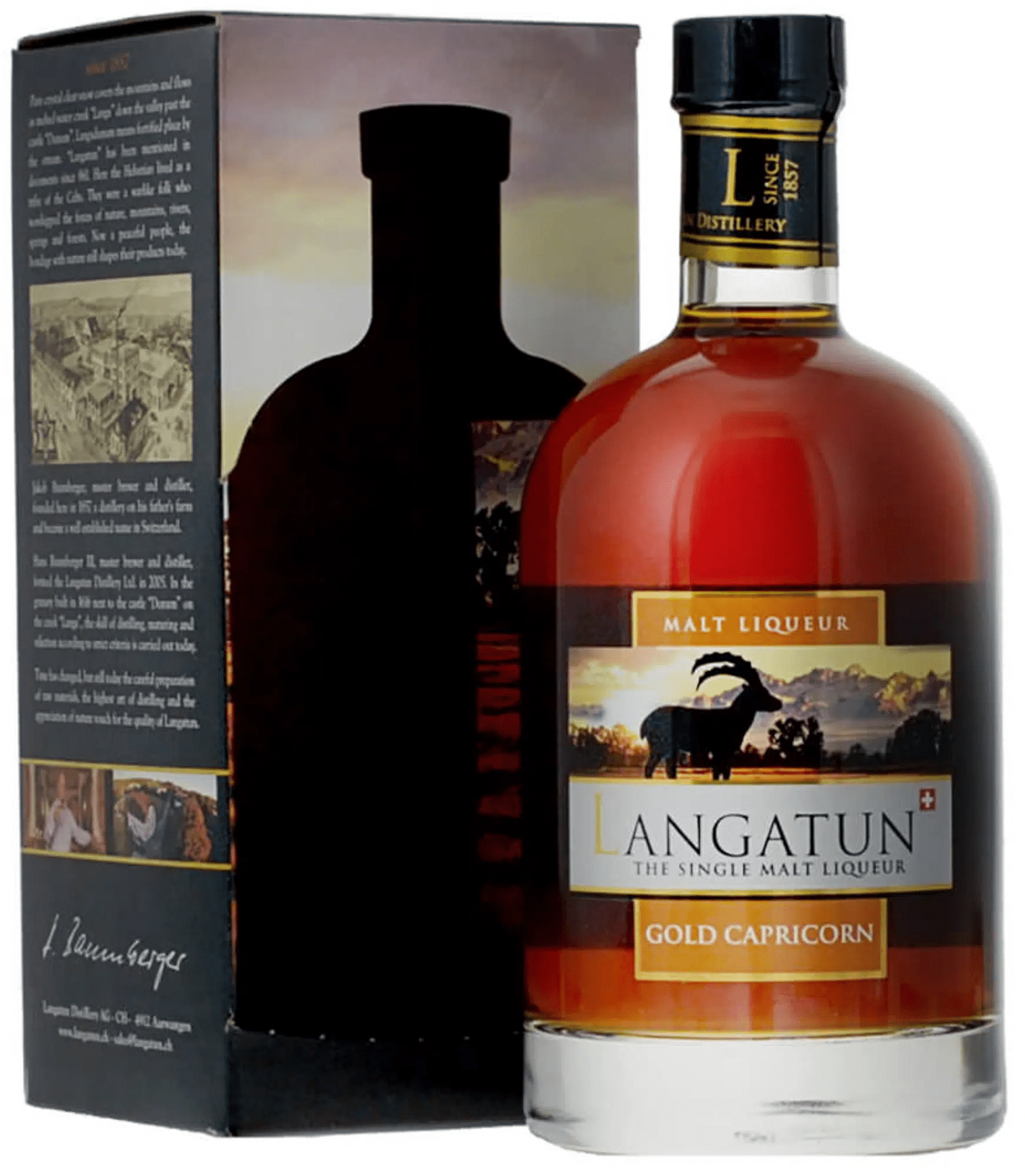 Langatun Gold Capricorn Whiskylikör 33%