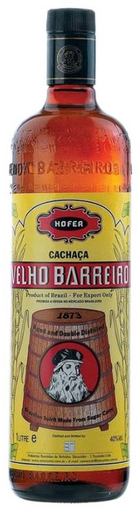 Cachaça Hofer Velho Barreiro Tradicional 39%