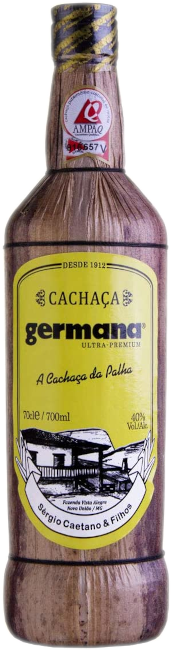 Cachaça Germana da Palha 2 yo 43%