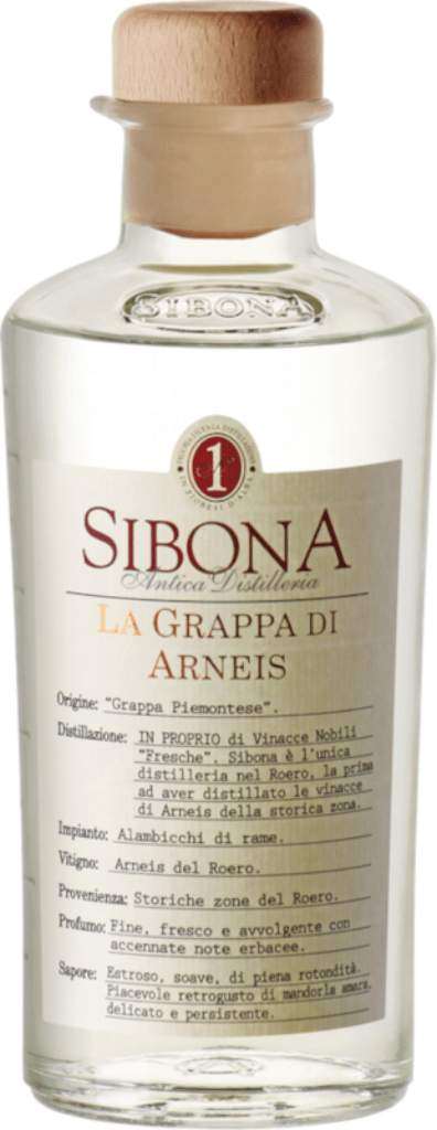 Sibona Grappa di Arneis 42%