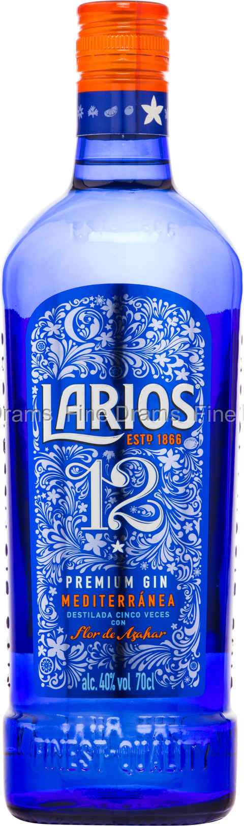 Larios 12 Mediterranea Gin 40%   