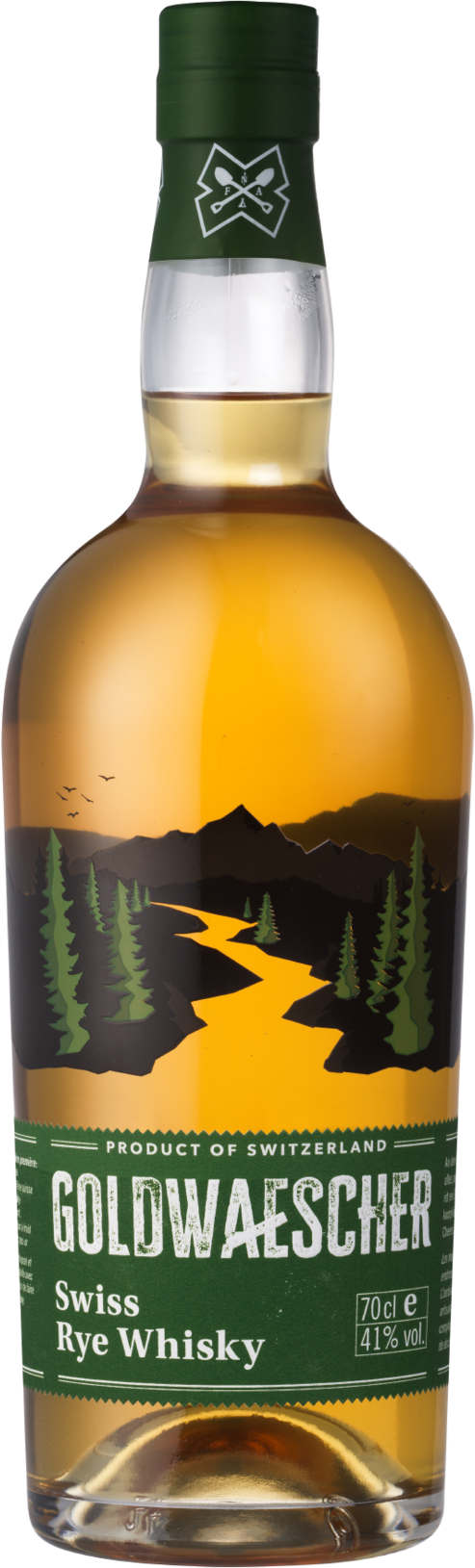Goldwaescher Swiss Rye Green Label 41%