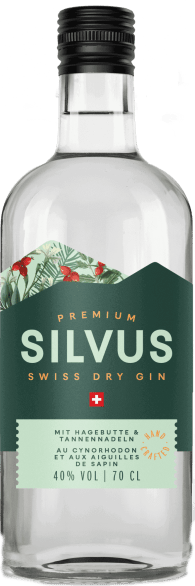 Silvus Dry Swiss Gin 40%