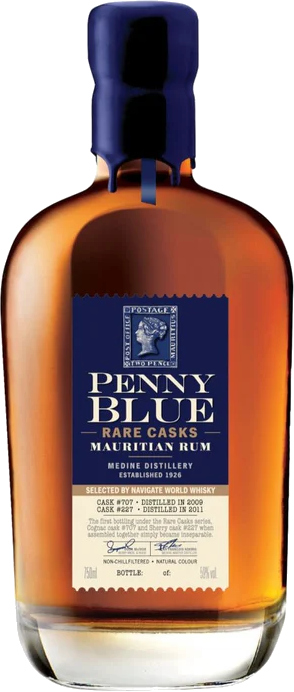Rum Penny Blue 2009 No. 204 Single Cask 55% 