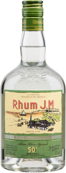 Rhum J.M Blanc 50%