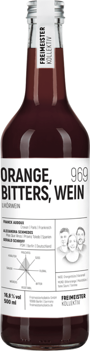 Freimeister Kollektiv Orange Bitters Wein 19.4%