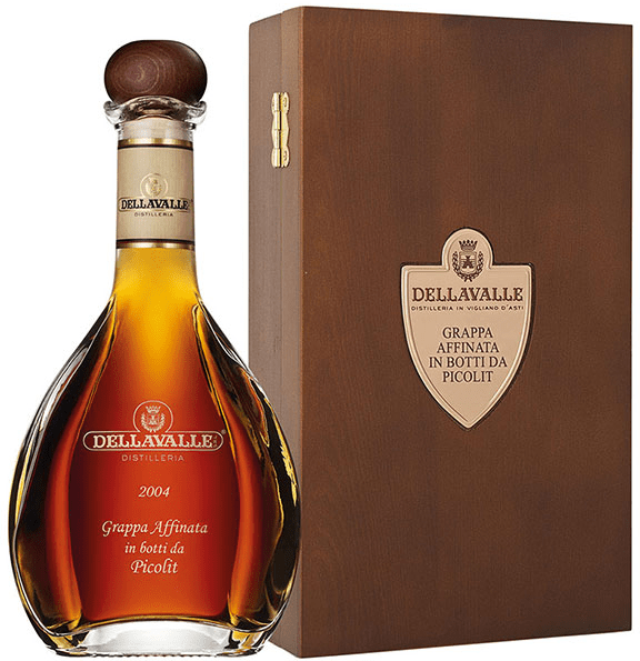 Dellavalle Grappa Affinata Botti da Picolit 42%
