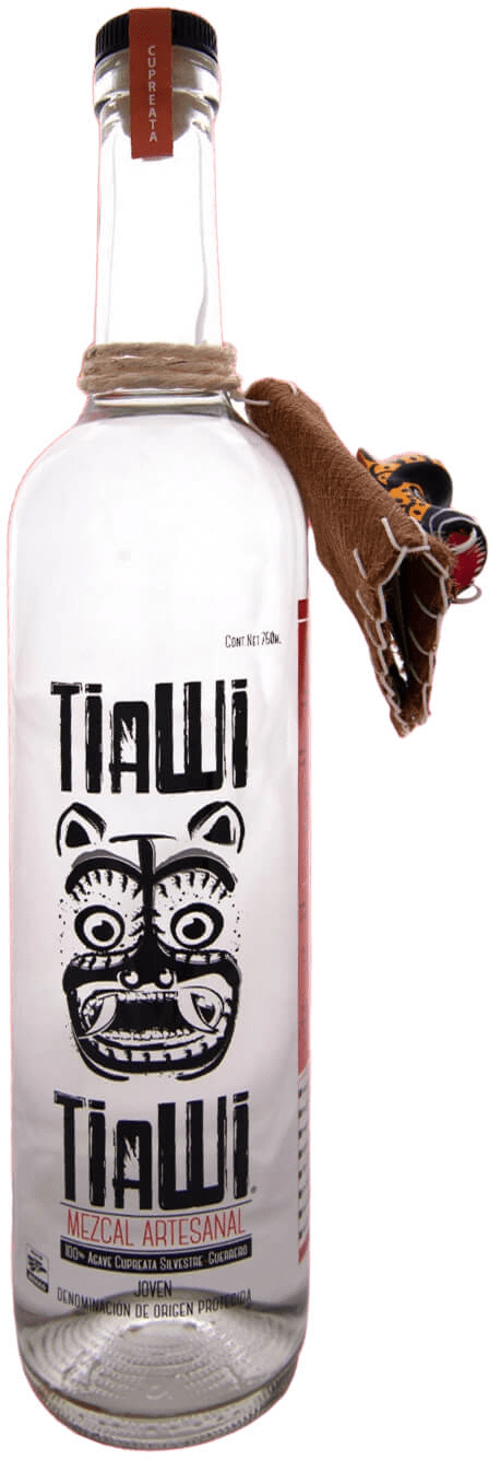 Mezcal Tiawi Tiawi Joven Cupreata Silvestre 51%