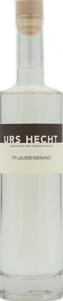 Pflaumenbrand Urs Hecht (klar) 42%
