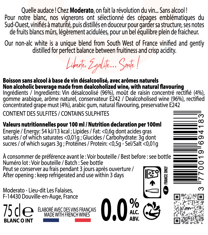 Cuvée Originale Le Blanc 0.0%