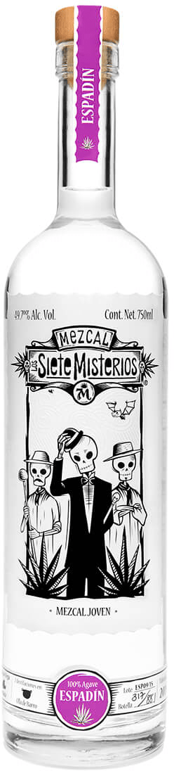 Los Siete Misterios Espadin Mezcal Ancestral 49%