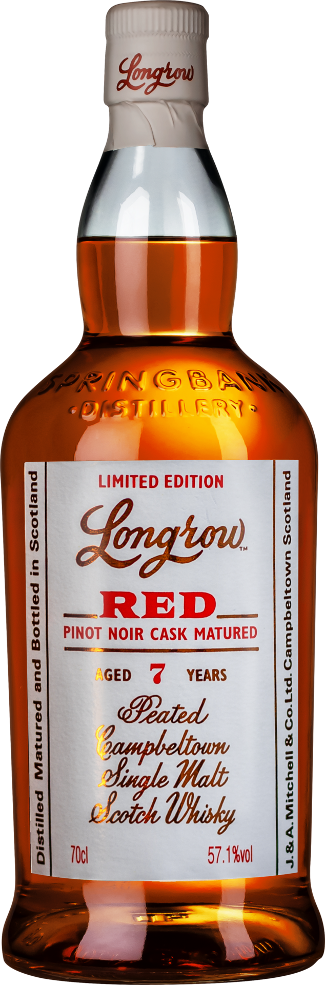 Longrow Red 7yo Pinot Noir Cask 2024 Edition 57.1%