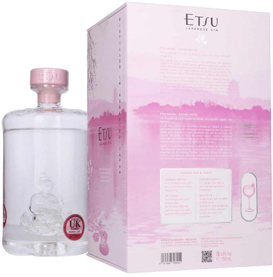 Etsu Gin Sakura Limited Edition "Geisha" 43%