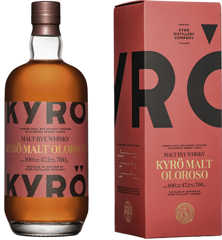 Kyrö Rye Malt Whisky Oloroso 47.2%