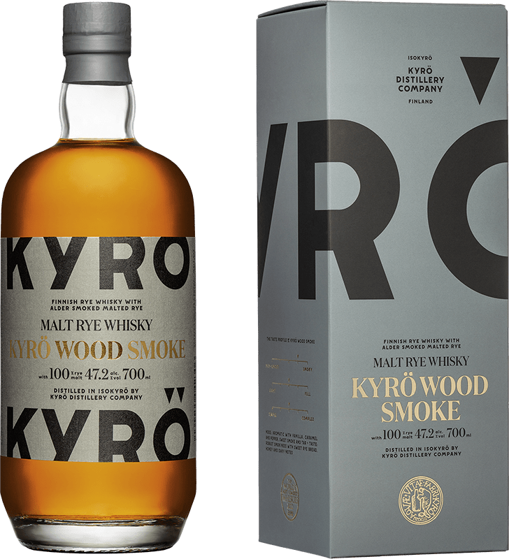 Kyrö Rye Malt Wood Smoke Whisky 47.2%