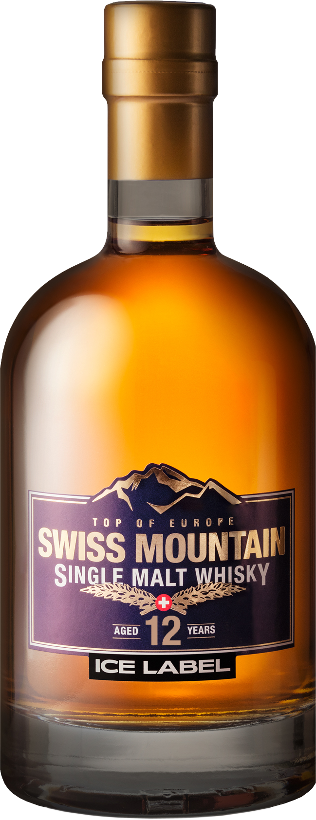 Swiss Mountain 12y Ice Label Rugenbräu 54%