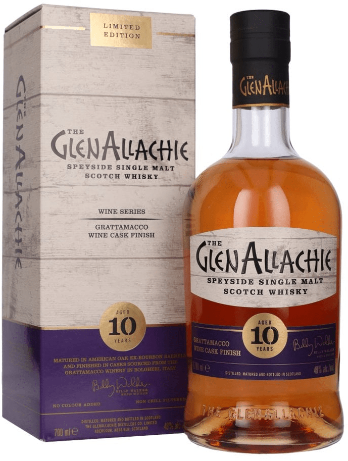 The GlenAllachie 10y Grattamacco Cask Finish 48%