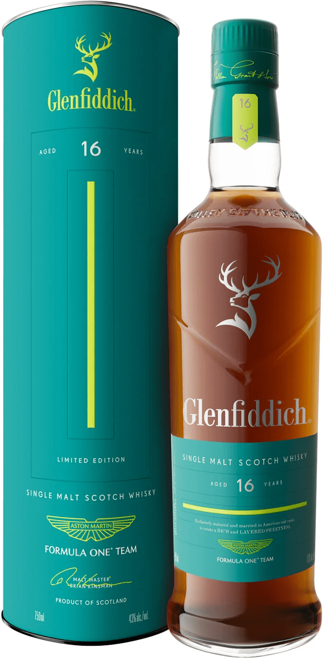 Glenfiddich 16yo Old Aston Martin F1l 43%