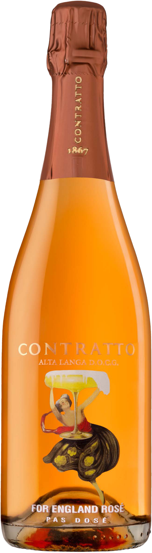 Spumante Rosé Alta Langa DOCG For England Bio
