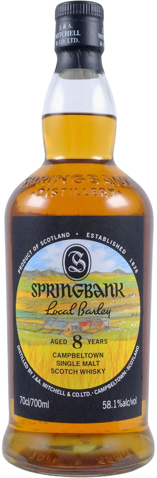 Springbank Local Barley 8yo 2025 Release 58.1%
