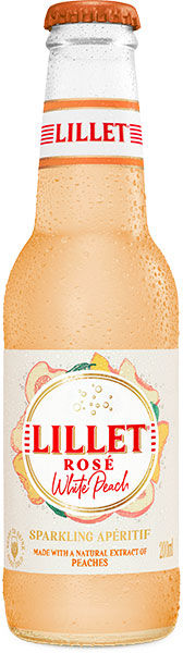Lillet Rosé White Peach Sparkling Aperitif 5%