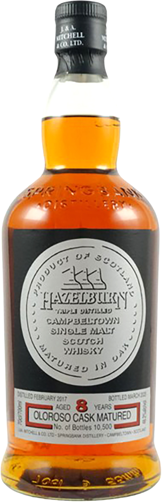 Hazelburn 8yo Oloroso Cask 2017/2025 48.2%